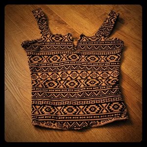 Express Aztec print tank